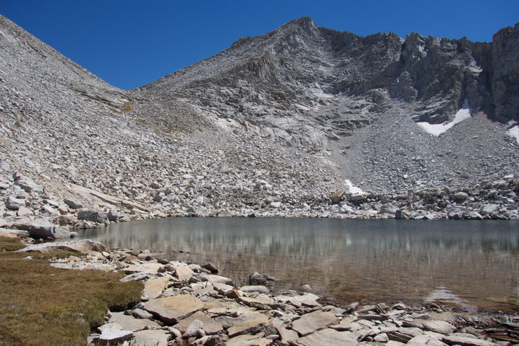Sixth Sphinx Lake, and Sphinx Col (on the left)