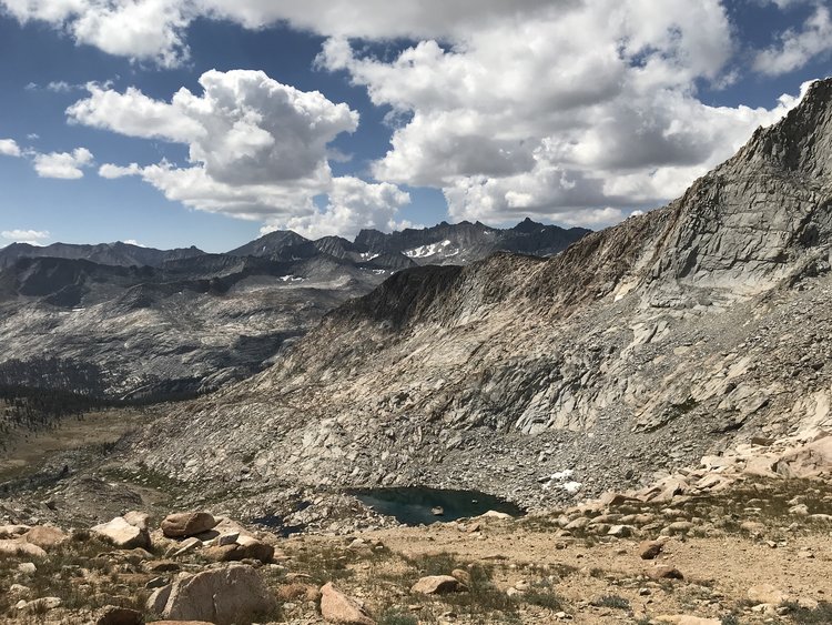 Obligatory view from Colby Pass to the South
