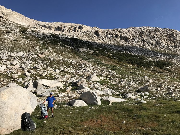 Hillside North out of upper Kern-Kaweah basin