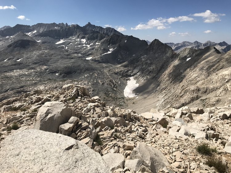 The Kaweahs from Option 3 ascent