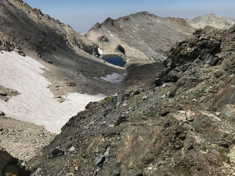 Glacier Lake from Triple Divide Pass