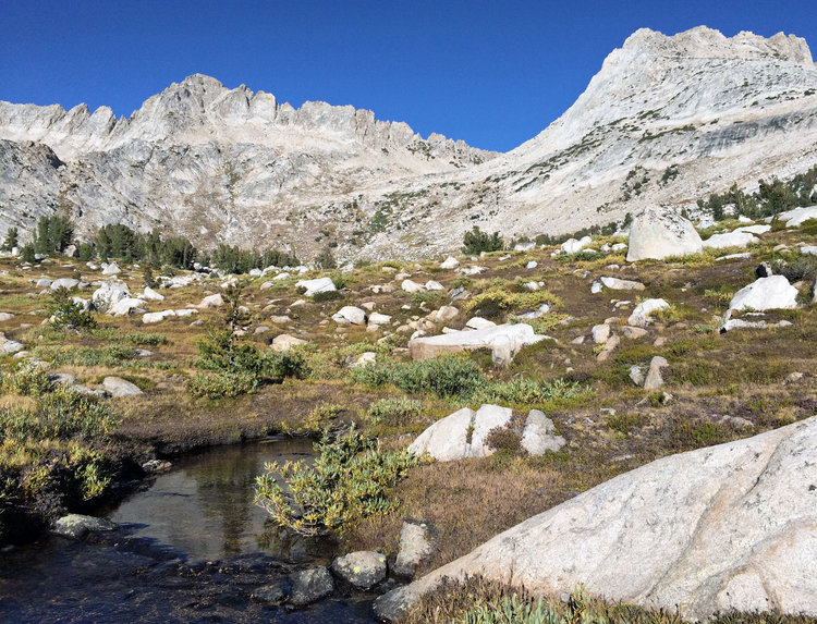 Nice creek near my campsite