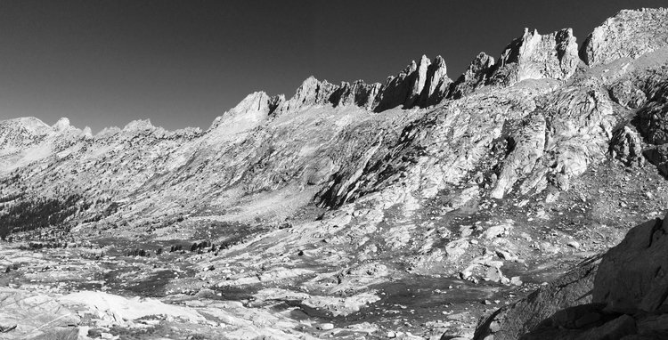 View north from Burro Pass