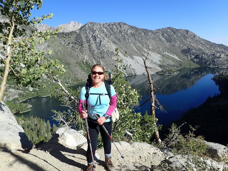 Overlooking Sabrina Lake