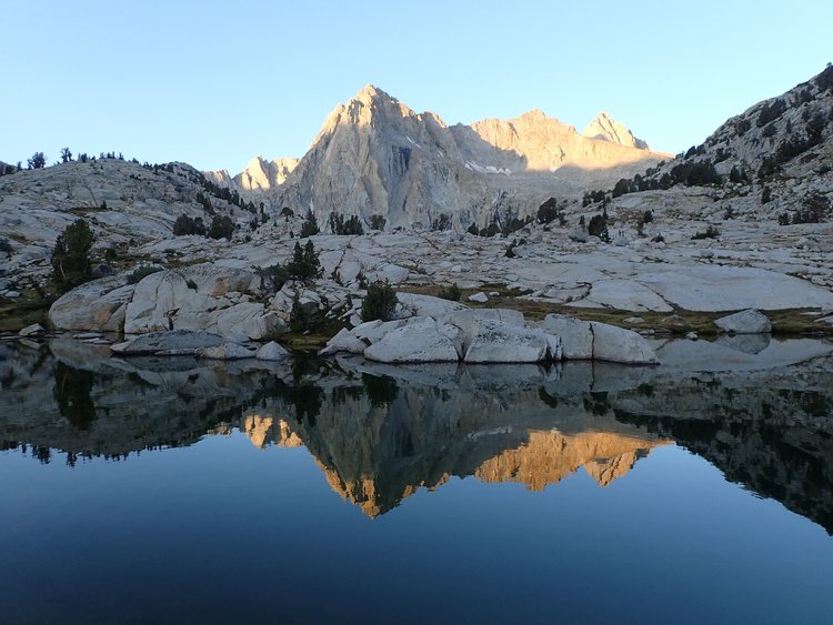 Picture Peak form our campsite at Sailor Lake