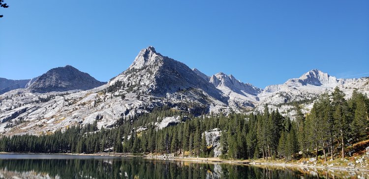 View from East Lake unnamed peak and Brewer