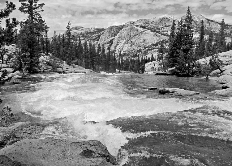 Here we go- the start of all the falls