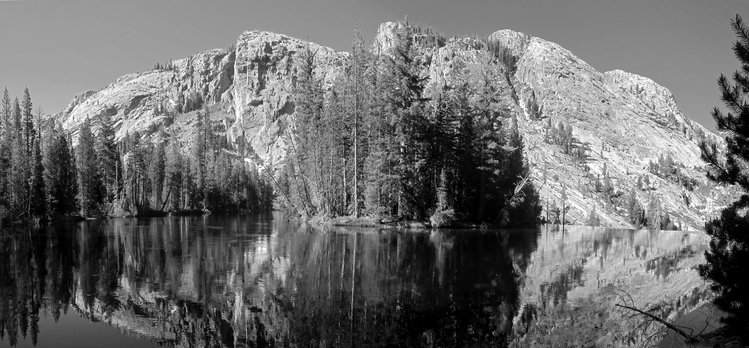 Just above California Falls