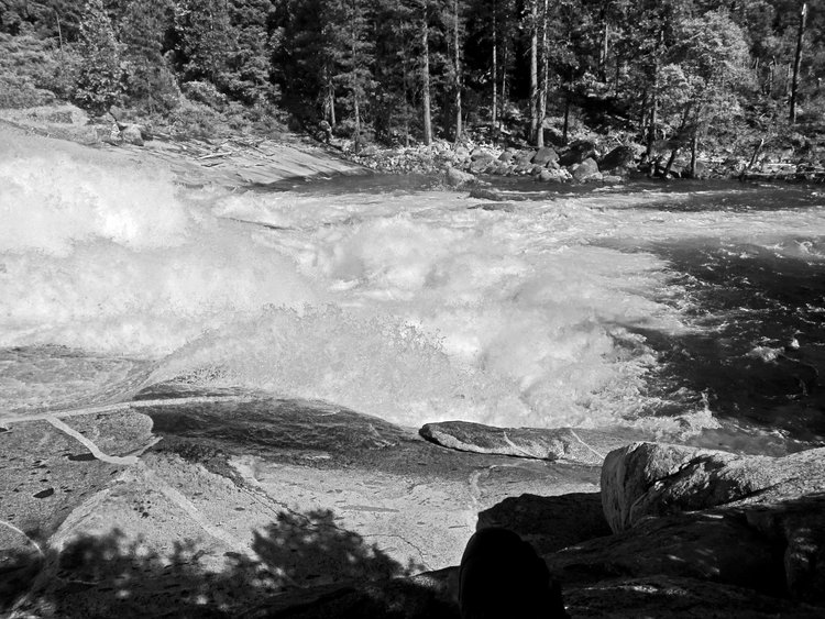 Last of the falls, about half a mile below Muir Gorge