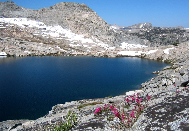 upper lake on Glacier Ridge