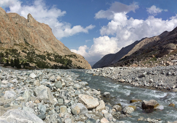 Grasshopper Creek, looking downstream