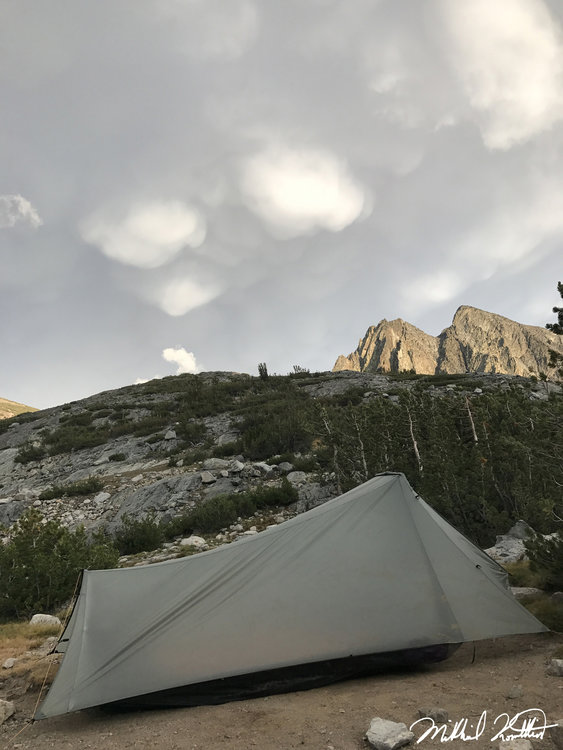 Epic clouds above Duck Lake! Cumulonimbus Mammatus! Aka the mother of all storm clouds.. the harbinger of doom! But we had no doom!