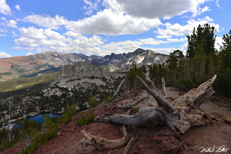 Such a great view looking back to Duck Pass and the Mammoth Lakes Basin.