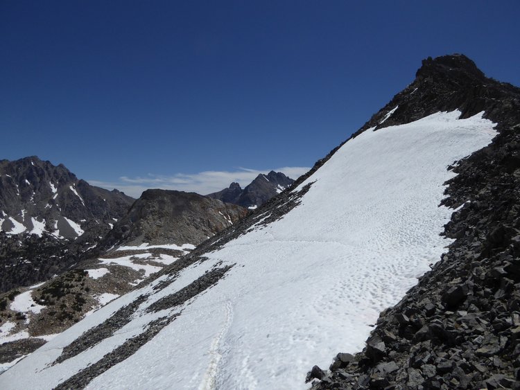 Glacier spike from glen pass