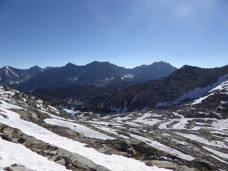 The ledges up to pass
