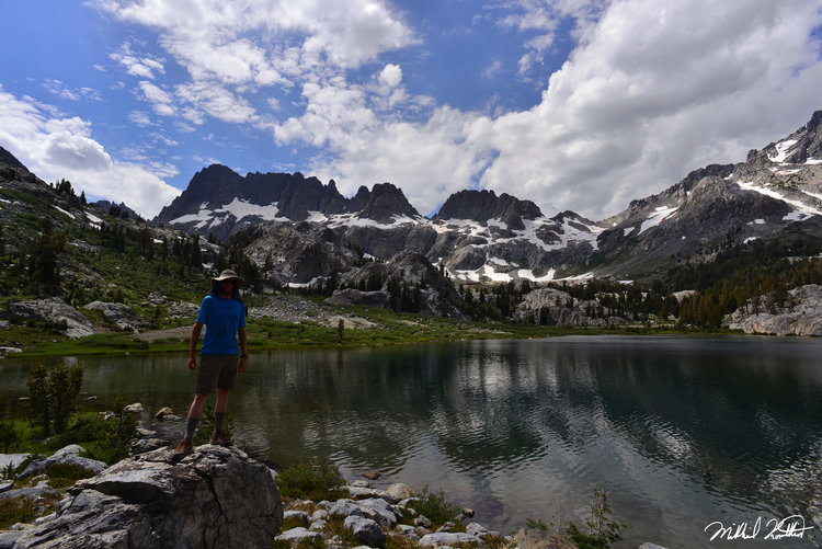 I've stayed at Ediza Lake before in early season and being back brought back fond memories of how incredible the region is.