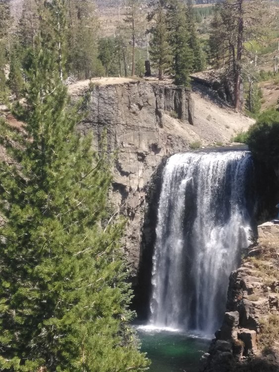 A Photo of Rainbow Falls with no people in it.  Very Difficult to get.
