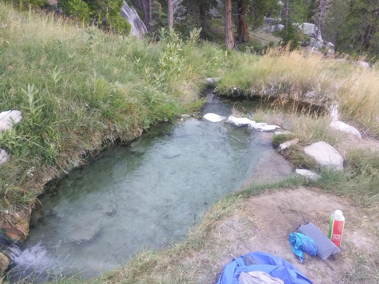 The nice upper springs pools