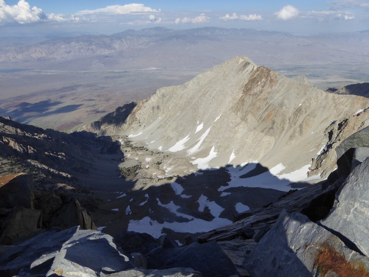 View down from perkins