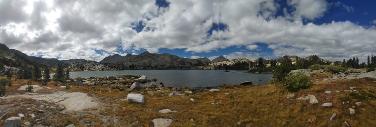 Wish I had ignored the clouds and taken time to explore.