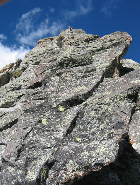 Some slab climbing too!