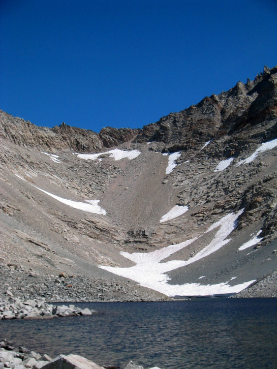 West side of Pyra-Queen Pass