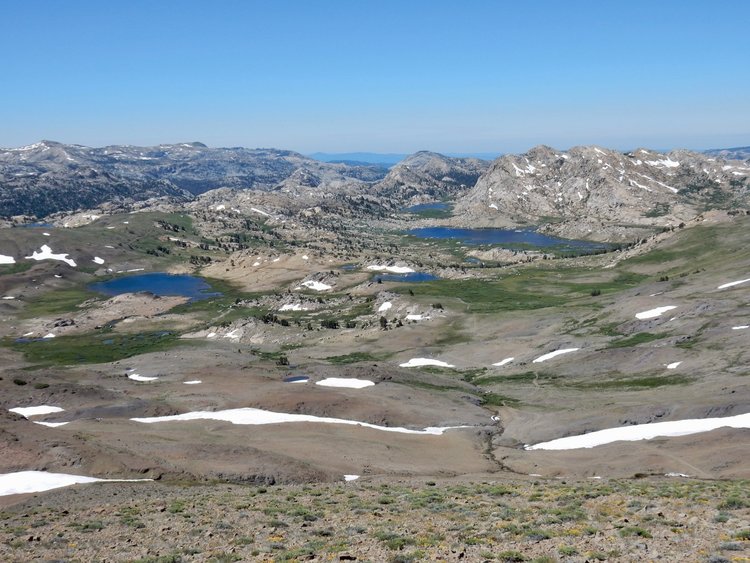 High Emigrant, Emigrant Meadow &amp; Middle Emigrant Lakes