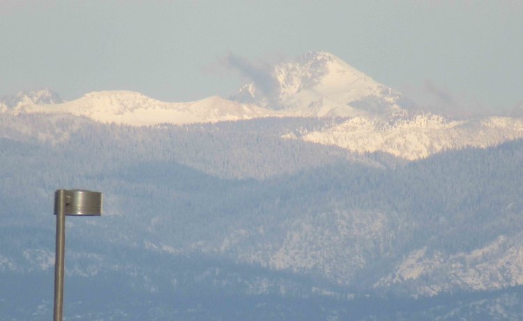 Mt Goddard is the king of the Fresno skyline