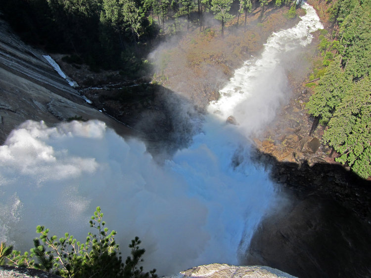 Top of Nevada Falls