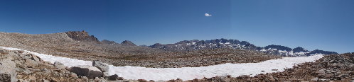 Puppet Pass towards Mt Humphreys