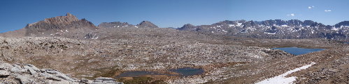 Mt Humpreys with a hint of Mesa Lk