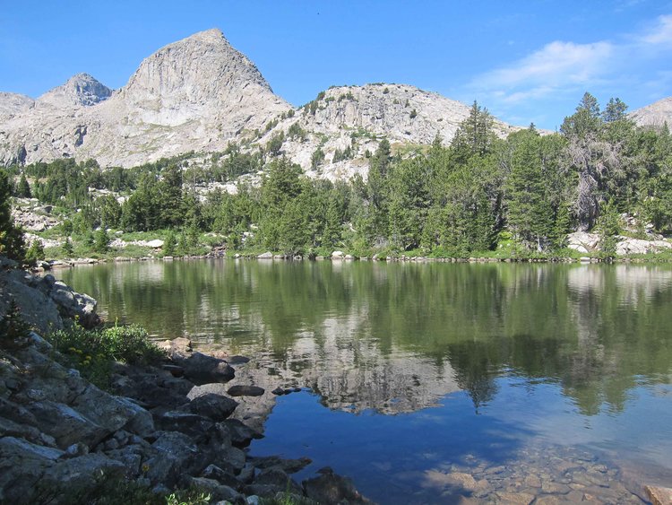 Near inlet of Lake Heebeecheeche