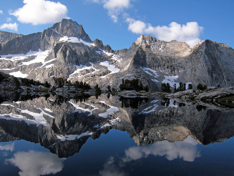 Closer by shoreline for better reflection
