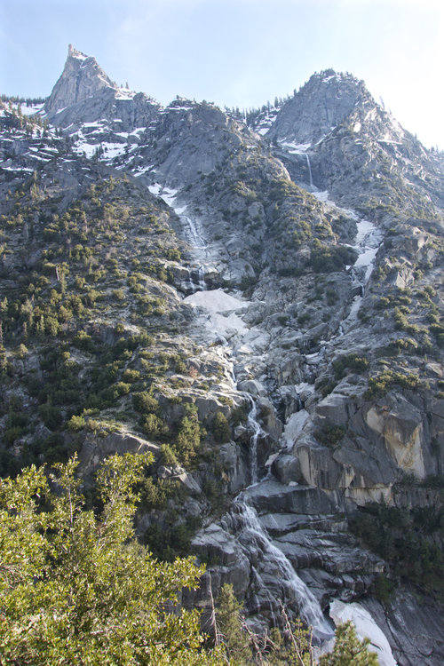 The Sphinx and its seasonal waterfall
