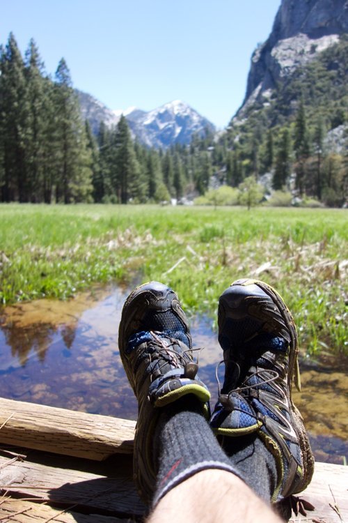A nice moment in Zumwalt Meadow