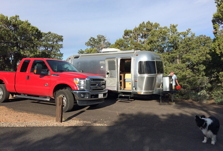 Great campsite at Navajo National Monument