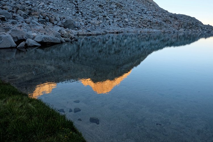 Evening reflection.