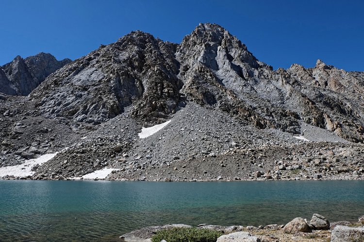 Massive ridge astride Peak 13,385.
