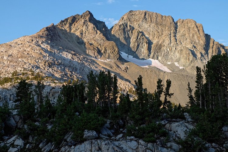 Mt. McGee in early morning light.