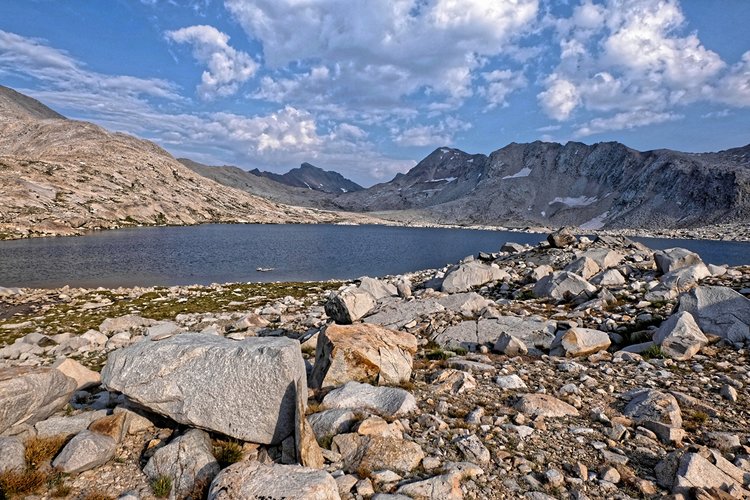 Wanda Lake, late afternoon