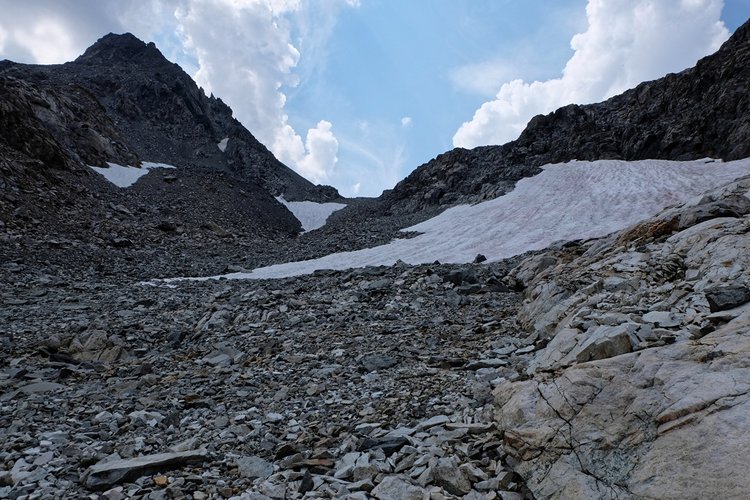 Nearing the crest.