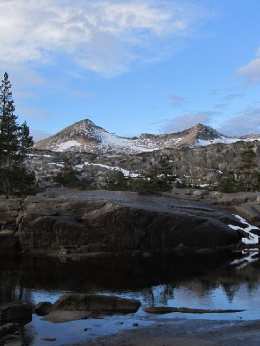 Pyramid Peak after the storm
