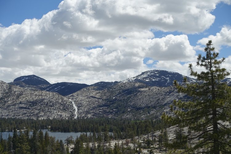 Lake Vernon from just off the trail from Beehive