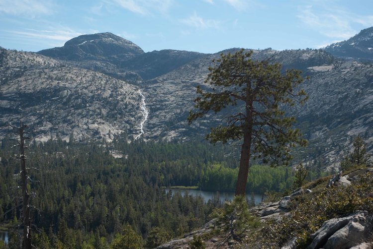 A nine year old view of what I thought was Falls Creek descending from Jack Main to Vernon