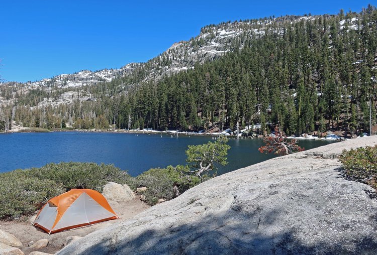 Camp at Bear Lake