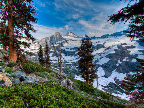 Most fantastic evening on the trail to Black Rock pass