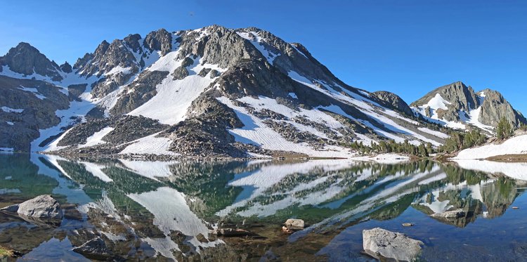 Pika Lake in the morning