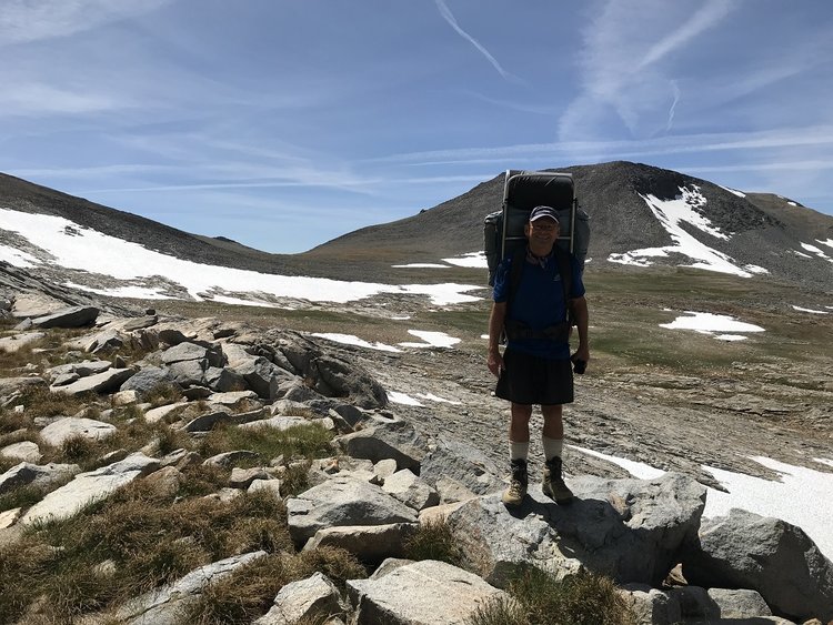 Traverse above Ireland to Lewis Creek saddle
