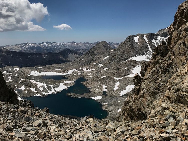 Lyell fork from Rodgers pass