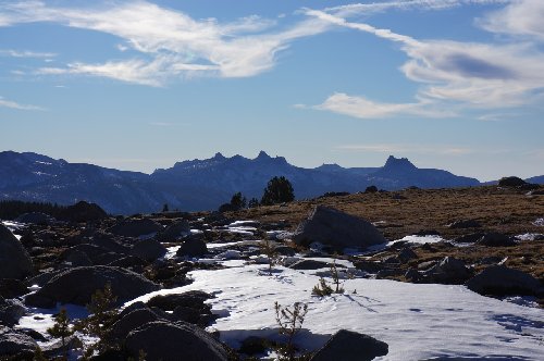 View to Cathedral Peak